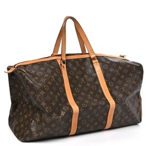 Louis Vuitton SAC SOUPLE 55 Monogram Canvas Duffel Bag CABIN Keepall Vintage